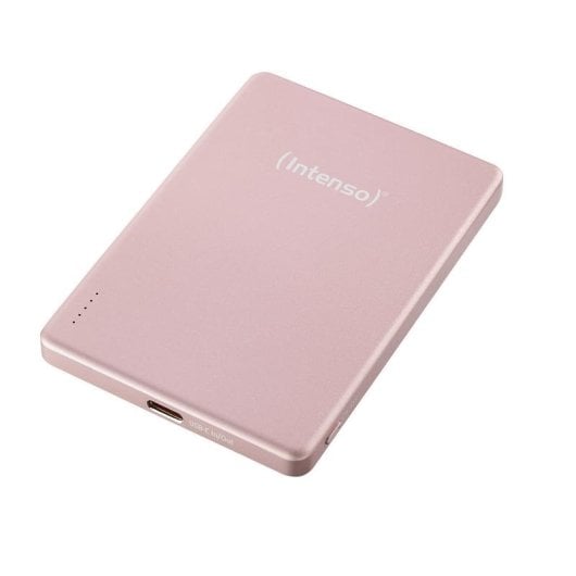 Batterie externe Intenso MW5000 magnétique 5000 mAh MagSafe USB-C PD 20W Rose