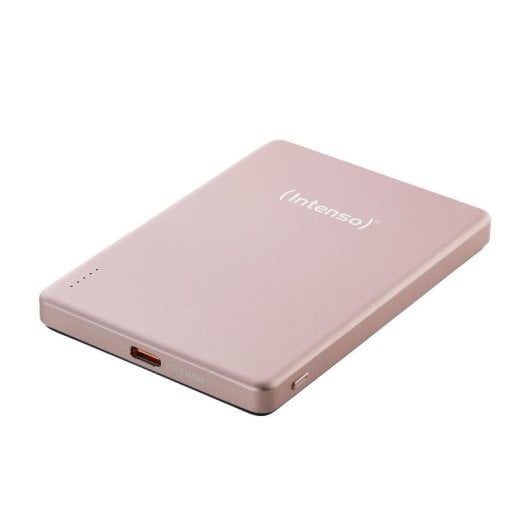 Batterie externe Intenso MW5000 magnétique 5000 mAh MagSafe USB-C PD 20W Rose
