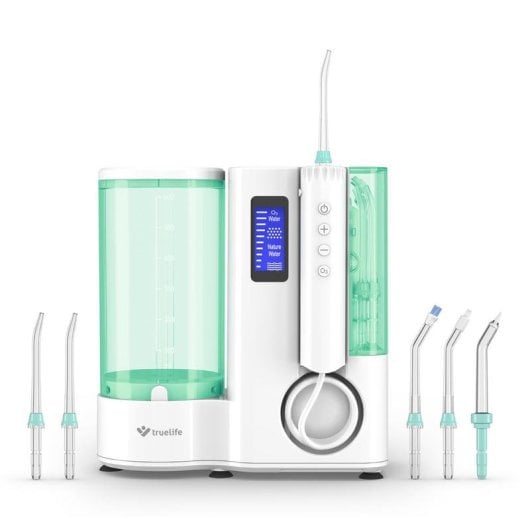 Hilo dental elektrisch TrueLife TLAFSO300 Transparent Weiß 0,6 L 6 Düsen AAA
