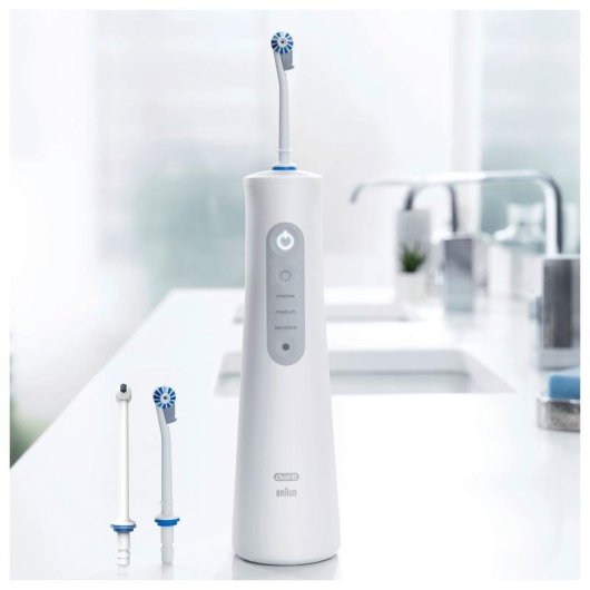 Hydropulseurs Oral-B AquaCare 6 Pro-Expert Technologie Oxyjet 6 Niveaux 2 Buses
