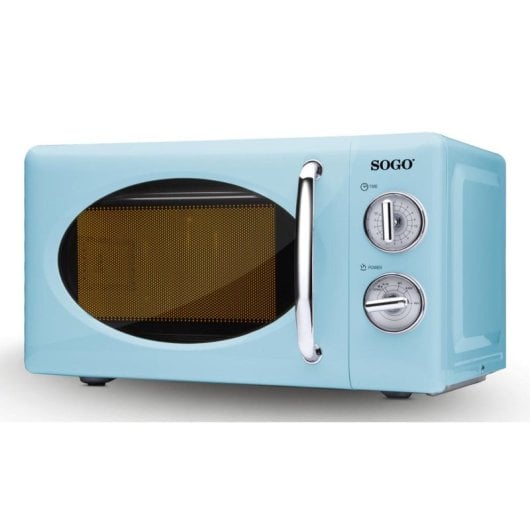 Microondas Sogo Compact 20 L 700 W 5 Leistungsstufen Auftau-Funktion Blau