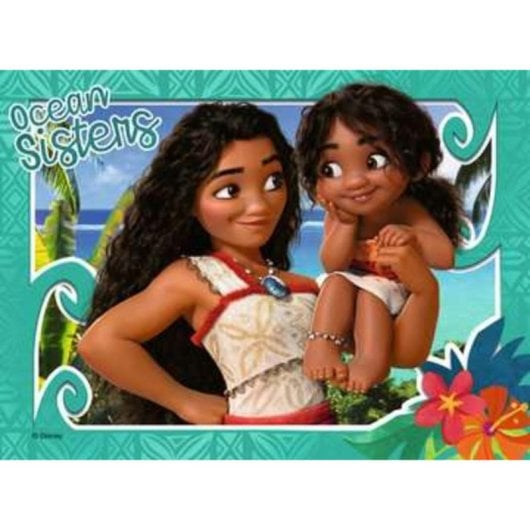 Puzzle Ravensburger 120041252 Vaiana 2 Disney 4 em 1 12-24 peças