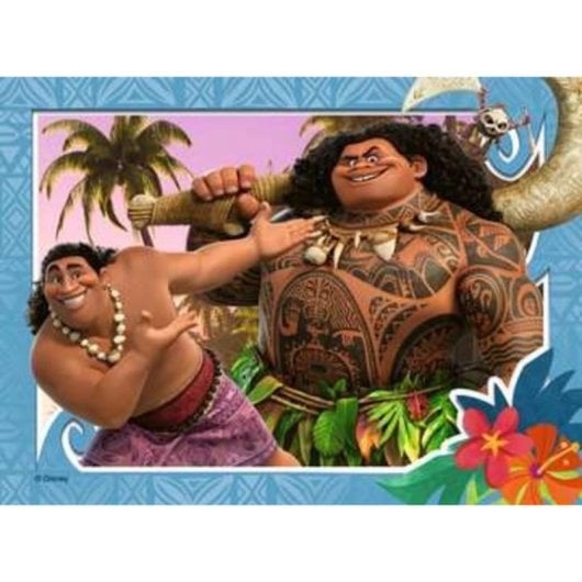 Puzzle Ravensburger 120041252 Vaiana 2 Disney 4 em 1 12-24 peças