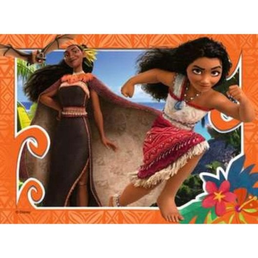 Puzzle Ravensburger 120041252 Vaiana 2 Disney 4 em 1 12-24 peças