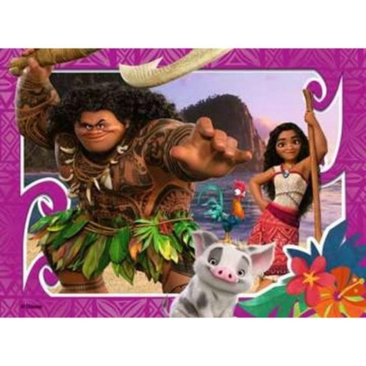 Puzzle Ravensburger 120041252 Vaiana 2 Disney 4 em 1 12-24 peças