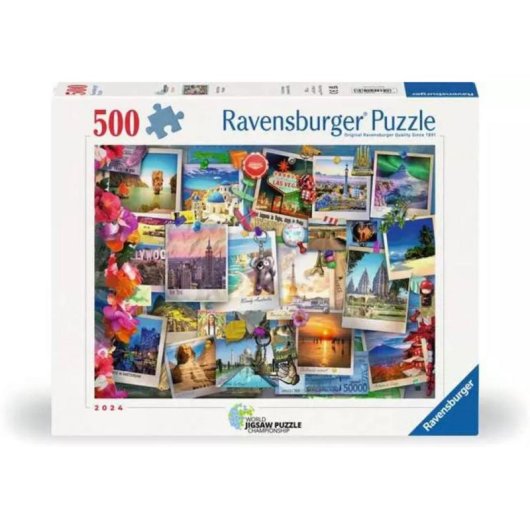Puzzle Ravensburger 12001489 500 pièces multicolore pour adultes intérieur