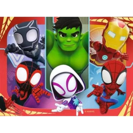 Puzzle Ravensburger 120010647 Spider-Man 12 Peças Licença Comics Criança