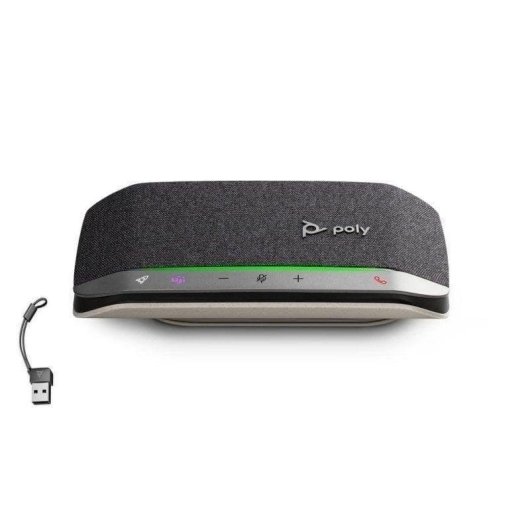 Altifalantes Poly Mãos Livres Bluetooth 86 dB com redução de ruído e USB-C