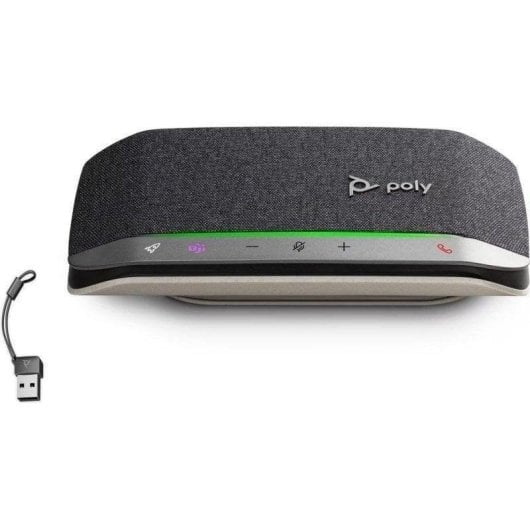 Altifalantes Poly Mãos Livres Bluetooth 86 dB com redução de ruído e USB-C
