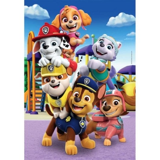 Puzzle Clementoni Paw Patrol 104 piezas multicolor para niños y niñas
