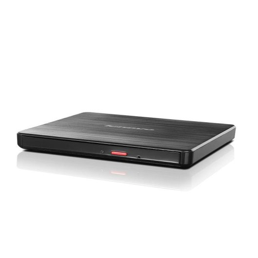 Unidade Óptica Lenovo DB65 DVD±RW Externa Slim Preto portátil/desktop