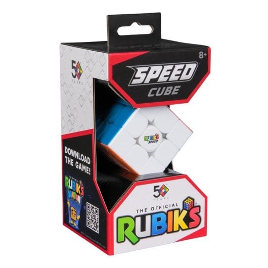 Cubo de Rubik Spin Master Speed Cube 3x3 imantado sin pegatinas