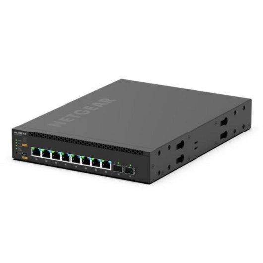 Switch Netgear MSM4310 8x 2.5G RJ-45 L3 PoE Montagem em rack 1U