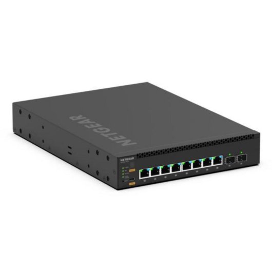 Switch Netgear MSM4310 8x 2.5G RJ-45 L3 PoE Montagem em rack 1U