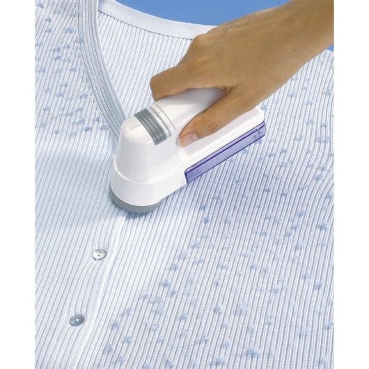 Rasuradora de pelusa Wenko 4814110100 acero inoxidable plata y blanco