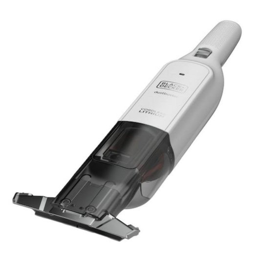 Aspiradora de Mano BLACK & DECKER HLVC315J11-QW 0,027 kW Sin Bolsa 11min Batería Negro Blanco