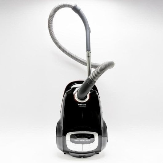 Aspirateur avec Sac Tornado VCBKC800BCL 800W HEPA 10 4L Noir Rouge