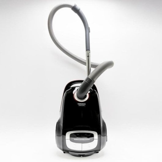 Aspirateur avec Sac Tornado VCBKC800BCL 800W 4L HEPA 10 Noir Rouge