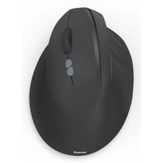 Maus Hama EWM-500L Wireless 1800DPI Schwarz Vertikal Linkshänder USB-C