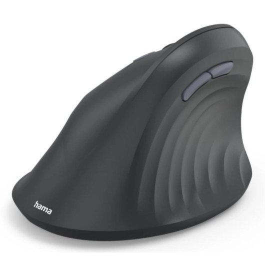 Maus Hama EWM-500L Wireless 1800DPI Schwarz Vertikal Linkshänder USB-C