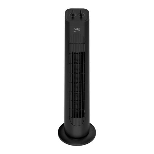 Ventilador Beko EFW5300B Torre Piso Preto Oscilação 3 Velocidades Temporizador