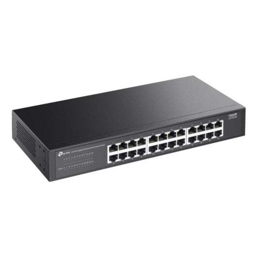 Switch TP-Link LS1024G 24 portas Gigabit sem gestão sem ventoinha