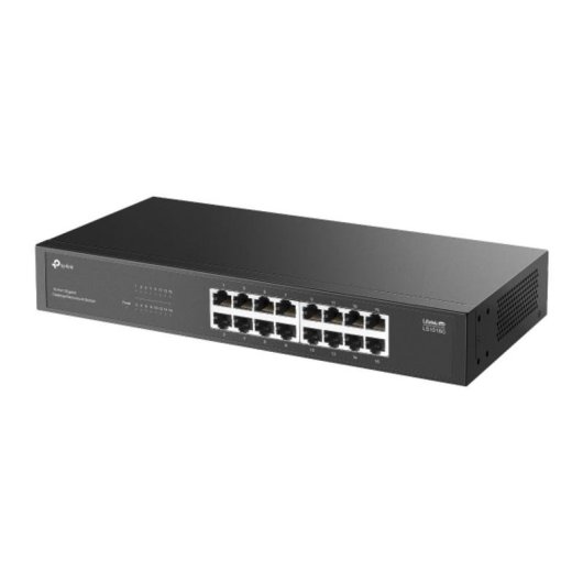 Switch TP-Link LS1016G 16 portas Gigabit Ethernet, unmanaged, montagem em rack