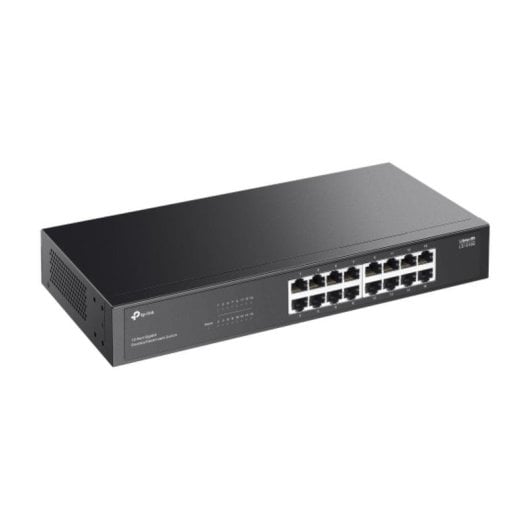 Switch TP-Link LS1016G 16 portas Gigabit Ethernet, unmanaged, montagem em rack