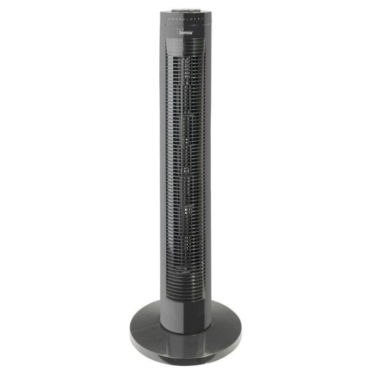 Ventilador torre Bimar VC78 negro con temporizador, 3 velocidades y mando