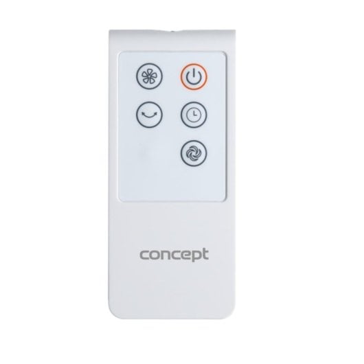 Ventilador torre CONCEPT VS5100 Branco piso oscilação temporizador LED