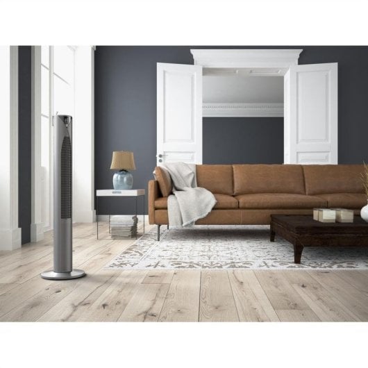 Ventilador torre Hama 00176595 Titanio 3 velocidades Controlo remoto