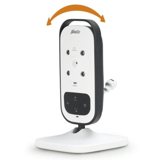 Vídeo-monitor para bebés Alecto DVM-75 LCD 2.4" Sensor Temperatura Alcance 300 m