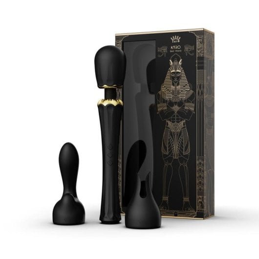 Vibrador ZALO Kyro Varita Estimulación Clítoris y Punto G Negro 6 velocidades