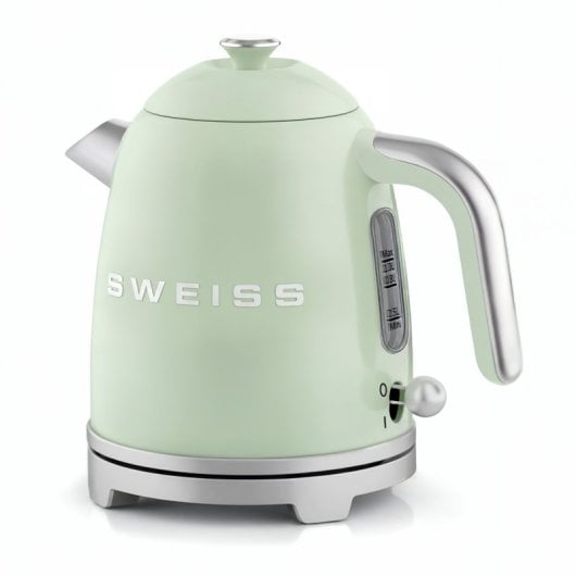 Chaleira elétrica vintage de 1 litro Sweiss Kts7