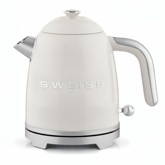 Chaleira elétrica vintage suíça KTS8 de 1 litro