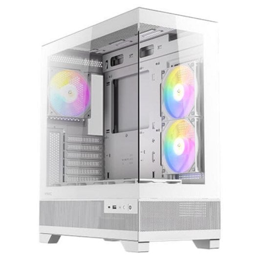 Boîtier Antec CX700 ARGB Blanc Midi Tower Verre Acier ATX USB-C