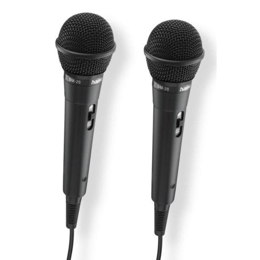 Mikrofon Hama Karaoke 3.5 mm unidirektional kabelgebunden Doppelpack