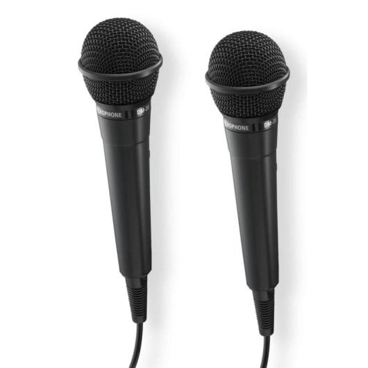 Mikrofon Hama Karaoke 3.5 mm unidirektional kabelgebunden Doppelpack