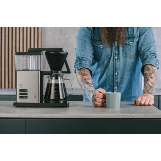 Cafetière à filtre Melitta ONE 1,25 L 10 tasses Acier inoxydable anti-goutte