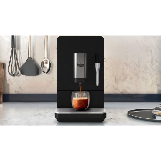 Cafetière expresso Beko CEG3192B 1,2 L 19 Bars broyeur intégré écran LCD noire