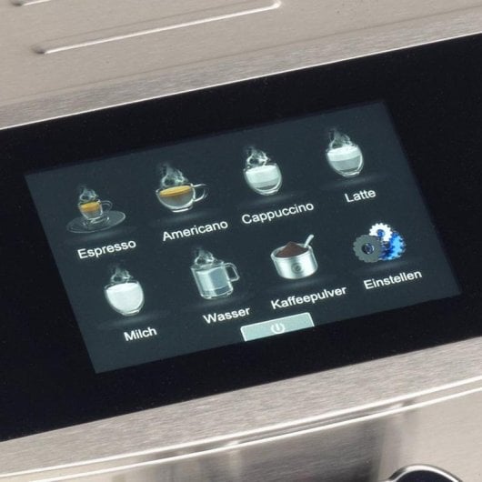 Siebträgermaschine Acopino Modena 1,7 L 19 Bar mit Mahlwerk und Milchaufschäumer