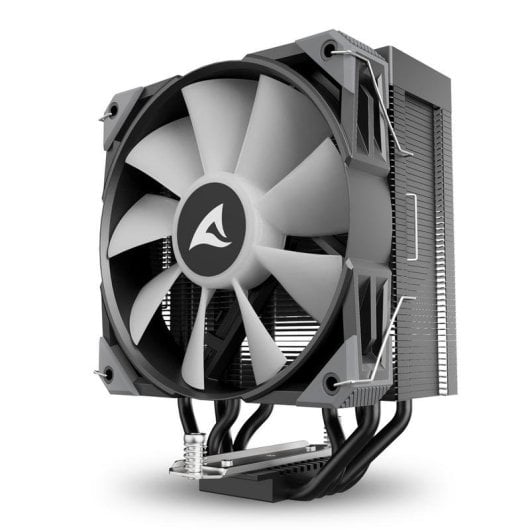 Refrigeração a Ar Sharkoon Socket AM5/LGA1851 120mm A40 RGB 4 Heatpipes LED RGB