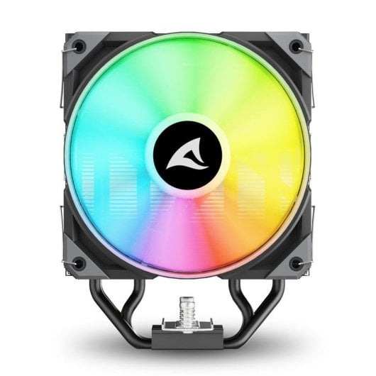 Refrigeração a Ar Sharkoon Socket AM5/LGA1851 120mm A40 RGB 4 Heatpipes LED RGB