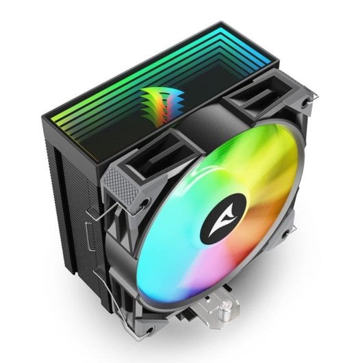 Refrigeração a Ar Sharkoon Socket AM5/LGA1851 120mm A40 RGB 4 Heatpipes LED RGB