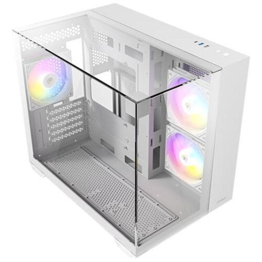 PC-Gehäuse Antec CX600M Trio ARGB White Mini Tower Glas Weiß