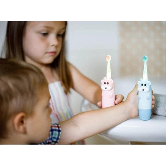 Elektrische Zahnbürste INNOGIO GIOgiraffe Sonic 3 Geschwindigkeiten Kinder Blau