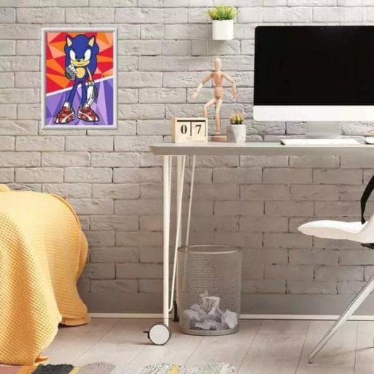 Kit de pintura Ravensburger CreArt Sonic the Hedgehog Multicolor 7+ anos