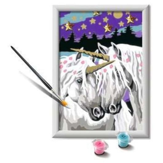 Kit de Moldagem e Pintura Ravensburger 237104 Unicórnio Multicolorido