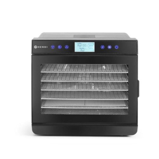 Déshydrateur alimentaire HENDI 230V 500W 7 plateaux acier inoxydable LED
