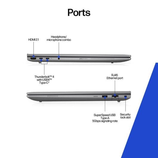 Notebook HP ZBook 8 G1i 14" Intel Core Ultra 7 255H 32GB 1TB SSD RTX 500 Ada Windows 11 Pro